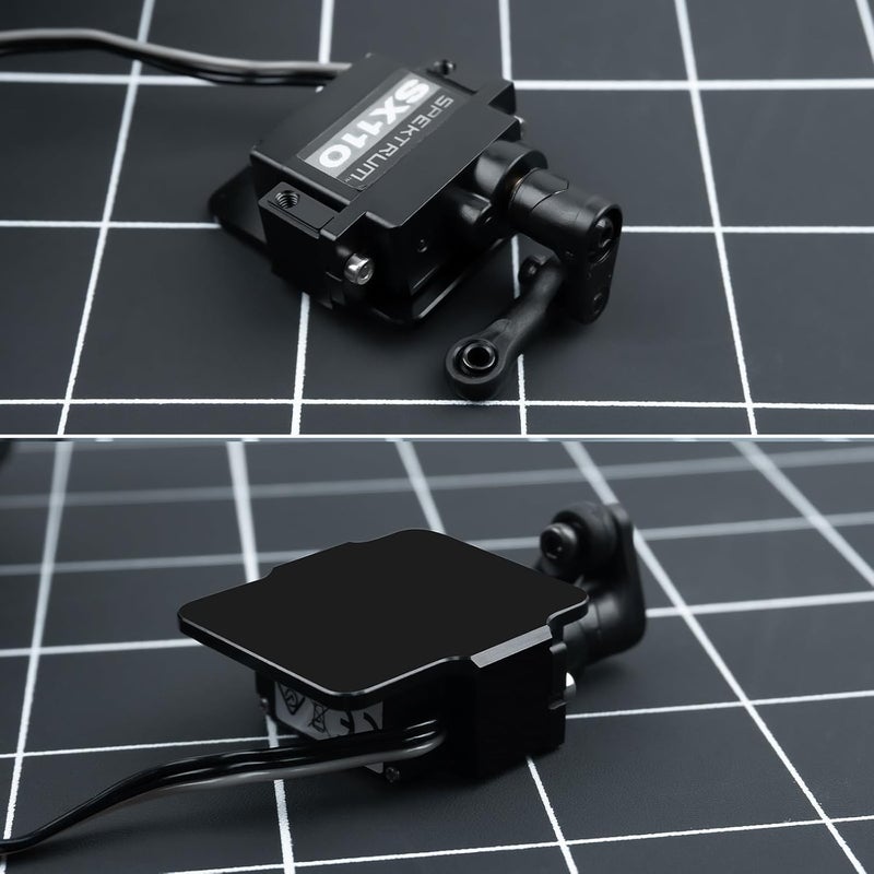 LSG Aluminum 7075 Servo Mount Upgrades Parts Accessories for Arrma 1/18 Granite Grom 1/14 Mojave Grom Mega 380 - Image 5
